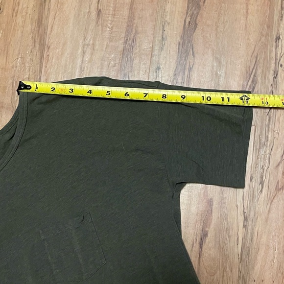 Express Women’s Green High Low Pocket T Shirt Dress - Picture 6 of 10